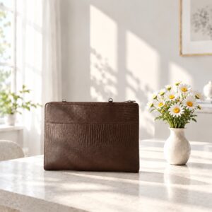 کیف اداری چرم طبیعی مدل ZS166